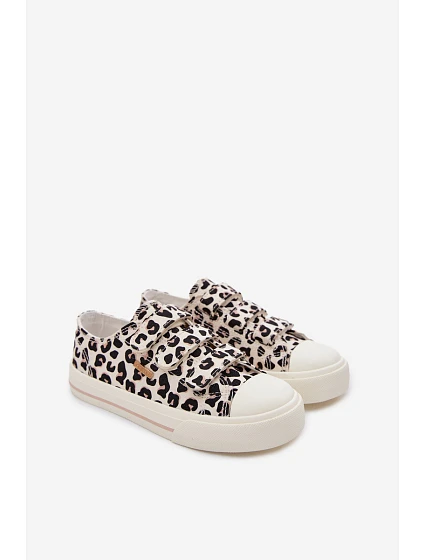 Dětské tenisky na suchý zip Big Star model 22069717 Panterka - Big Star Shoes