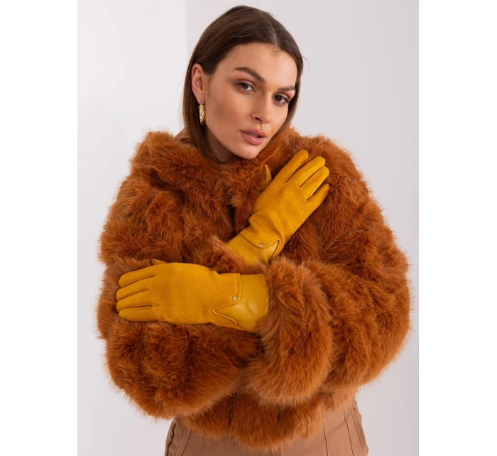 Rukavice AT RK 239507.26P tmavo žltá