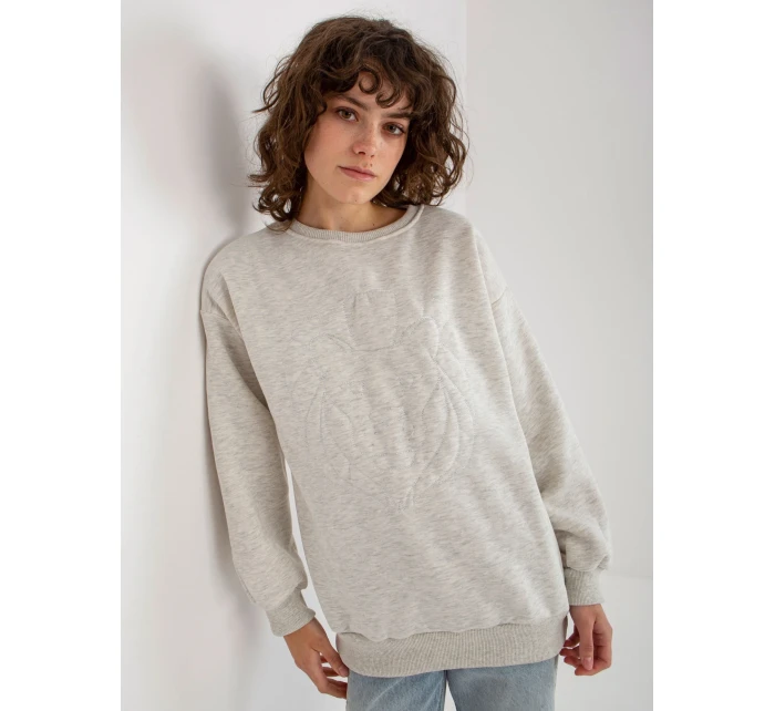 Mikina EM BL 617 4.41P svetlo šedá