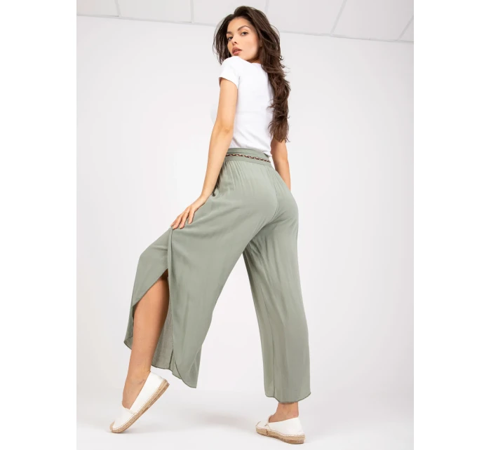 Dámske nohavice TW SP BI 81378.24P khaki Dámske nohavice TW SP BI 81378.24P khaki