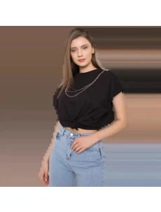 Dámske tričko s náhrdelníkom 4170.84 - RUE PARIS