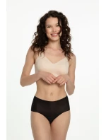 Dámske bezšvové nohavičky Mousse Maxi black - Julimex