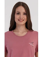 Dámské pyžamo šortky model 22405270 - Vienetta Dámské pyžamo šortky model 22405270 - Vienetta