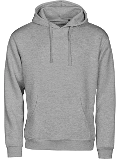 TJ Mikina s kapucí z těžké bavlny "Unlabeled" 18. heather grey model 22448153 - Tee Jays