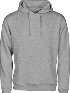 Tee Jays TJ 5152 Mikina s kapucí z těžké bavlny "Unlabeled" 18.5152 heather grey