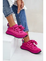 Semišové Dámské Tenisky S Fuchsie model 21671675 - Artiker Semišové Dámské Tenisky S Fuchsie model 21671675 - Artiker