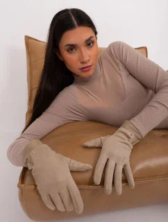 Rękawiczki AT RK model 19077596 beżowy - FPrice