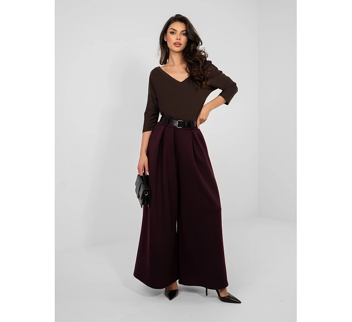 Blúzka RV BZ A1189.24 tmavohnedá