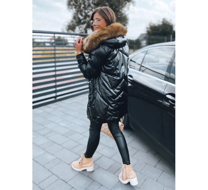 Dámsky zimný kabát ROYAL black FashionStreet TY2948