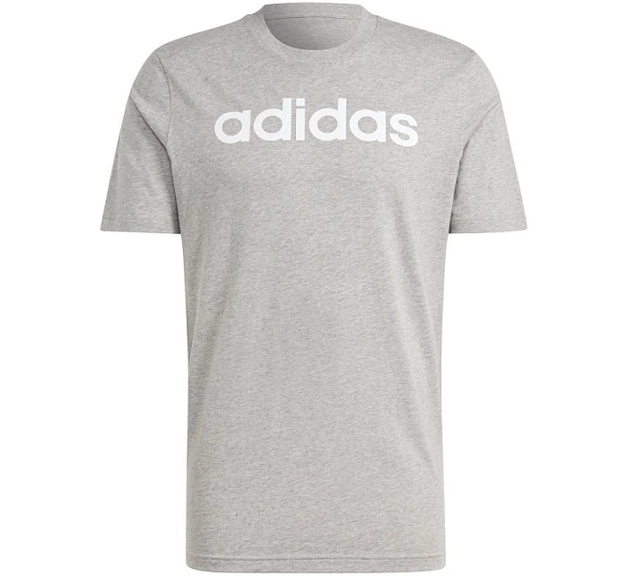 Adidas Essentials Single Jersey Lineárne vyšívané logo Tee M IC9277 Muži