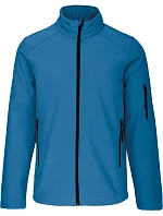 Kariban K 401 Pánska 3-vrstvová softshellová bunda 20.K401 aqua blue Kariban K 401 Pánska 3-vrstvová softshellová bunda 20.K401 aqua blue