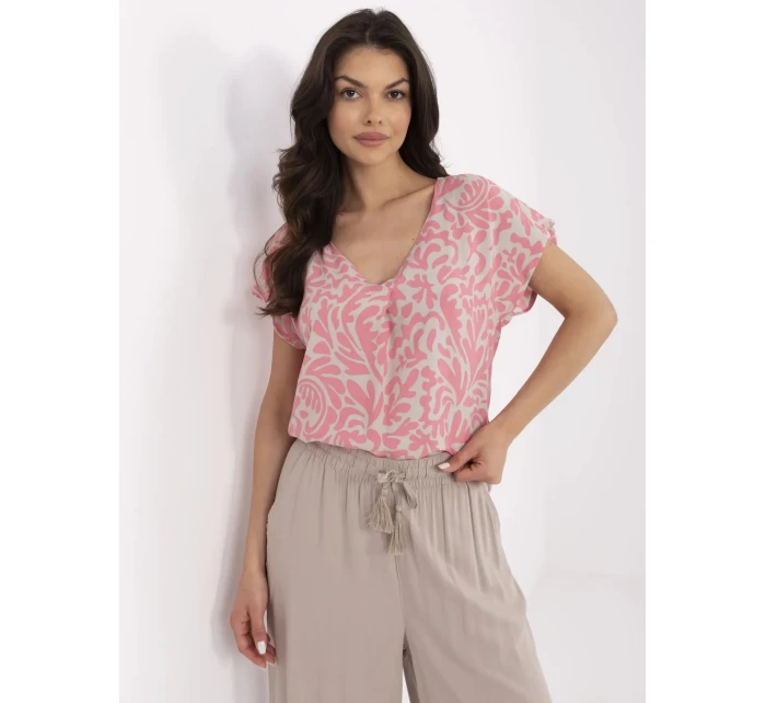 Blúzka D73771M11171B ružová Blúzka D73771M11171B ružová