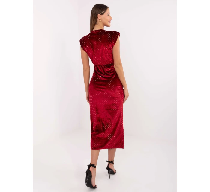 Šaty IT SK 21171 1.03P bordová Šaty IT SK 21171 1.03P bordová