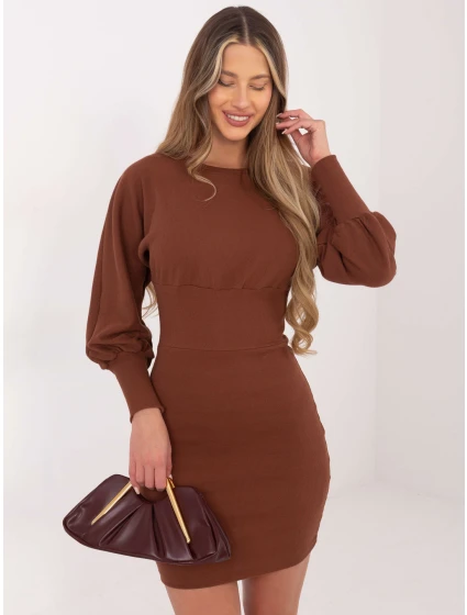 Šaty RV SK 6079.65 hnedá