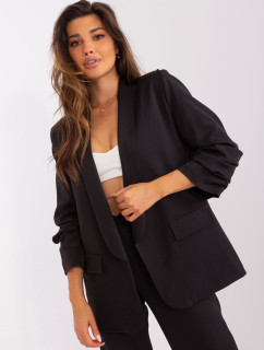 Čierne elegantné sako