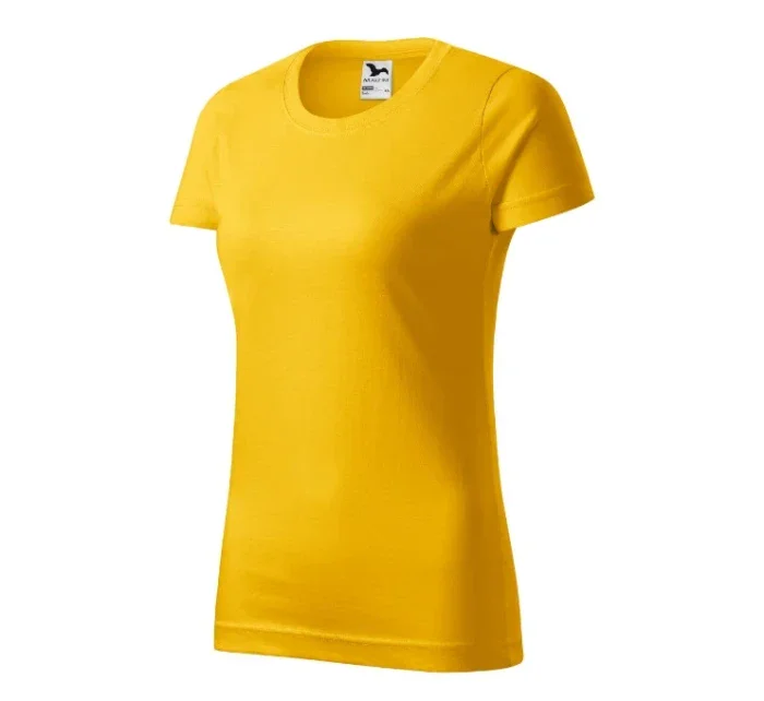 Basic tričko dámské žlutá