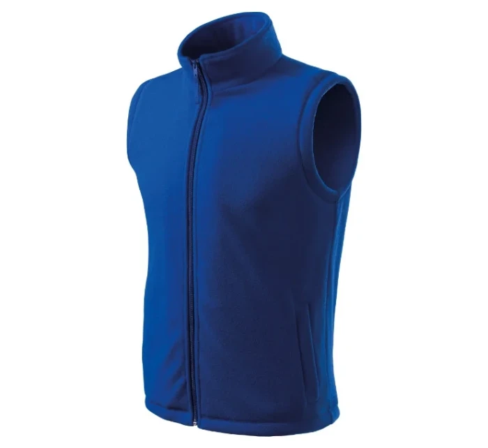 Ďalšia fleecová vesta unisex kráľovská modrá