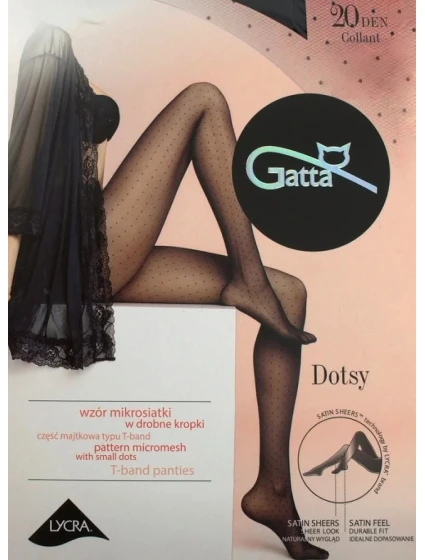 Dámske pančuchy Dotsy 01 20 den - Gatta Dámske pančuchy Dotsy 01 20 den - Gatta