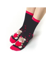 Dámské ponožky model 14559108 Srdce - Steven Dámské ponožky model 14559108 Srdce - Steven