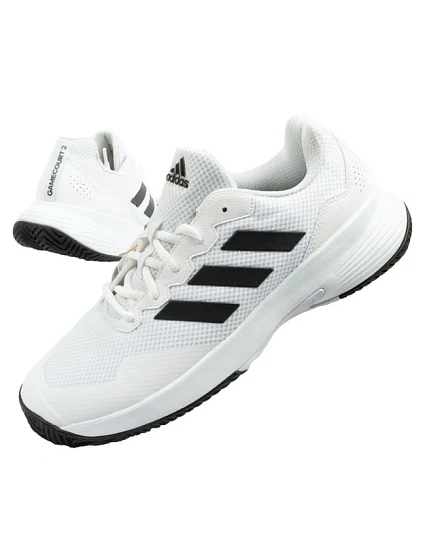 Športová obuv Adidas GameCourt 2 tenisová obuv white Športová obuv Adidas GameCourt 2 tenisová obuv white