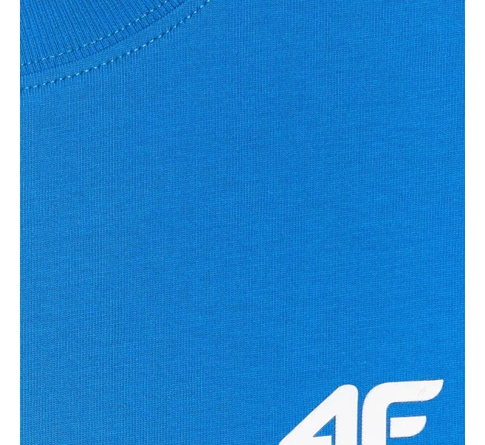 Pánske tričko 4F M3341 modré 4FWMM00TTSHM3341 33S pánske