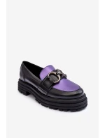 Dámské Kožené na Plochém Podpatku model 21634881 - Laura Messi