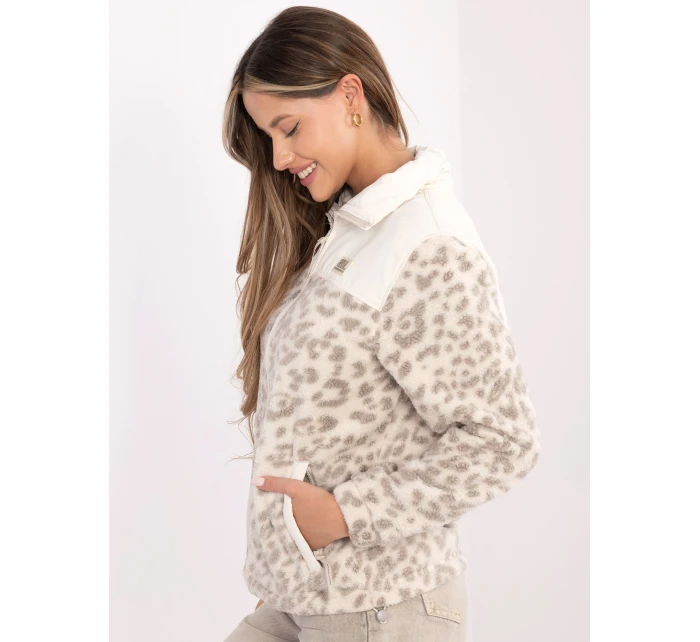 Bluza model 21801758 beżowy - FPrice Bluza model 21801758 beżowy - FPrice