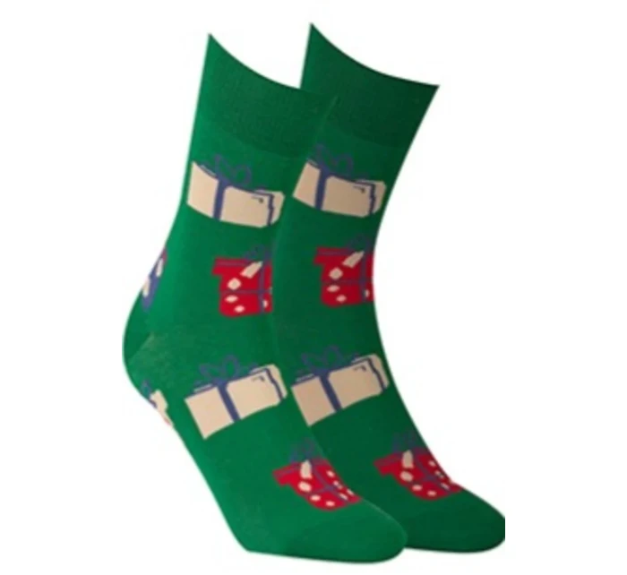 SKARPETKI WZOROWANE - ŚWIĄTECZNE