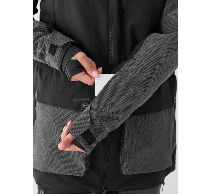 Dámska snowboardová bunda s membránou 10000 4F 4FWAW24TTJAF587-20S Dámska snowboardová bunda s membránou 10000 4F 4FWAW24TTJAF587-20S