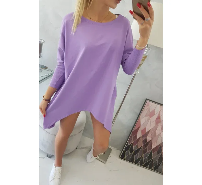 Oversize halenka fialová Oversize halenka fialová