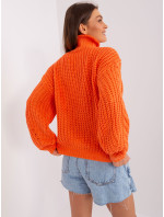 Sweter AT SW 2350.91P pomarańczowy