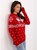 Jumper MI SW 19128.34 červený Jumper MI SW 19128.34 červený