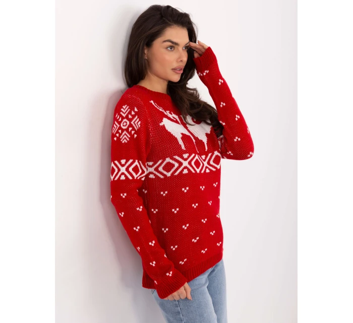 Jumper MI SW 19128.34 červený Jumper MI SW 19128.34 červený