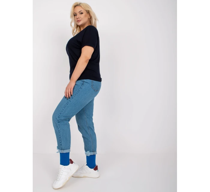 Blúzka RV BZ 7832.57 tmavo modrá