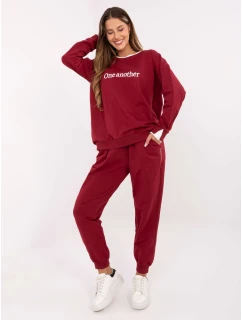 Komplet RV KMPL model 21399585 bordowy - FPrice