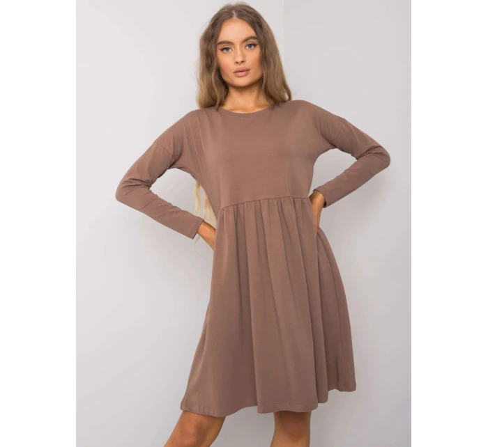 Šaty RV SK 5889.41P hnedá Šaty RV SK 5889.41P hnedá