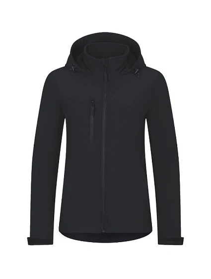 Trail softshellová bunda dámská ebony gray