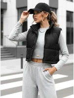 Dámská prošívaná vesta černá Dstreet model 21991837 - FashionStreet