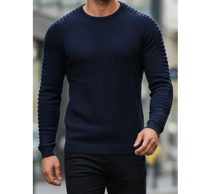 Pánsky tmavomodrý sveter WX2297z Pánsky tmavomodrý sveter WX2297z