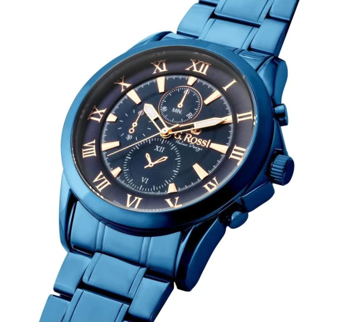 Pánské hodinky model 21804451 + BOX - G.ROSSI