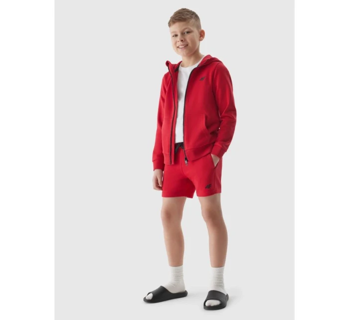 Chlapčenská mikina na zips s kapucňou 4F Junior Chlapčenská mikina na zips s kapucňou 4F Junior