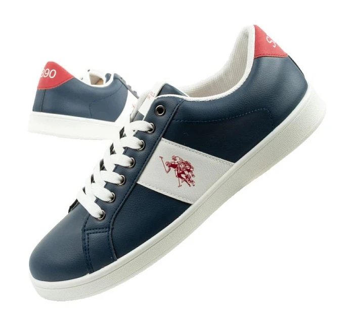 U.S. Polo model 22115588 boty tenisky pánské módní tmavě modré pohodlné