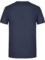 Pánské tričko z bio bavlny 02. navy model 22533887 - Daiber Pánské tričko z bio bavlny 02. navy model 22533887 - Daiber