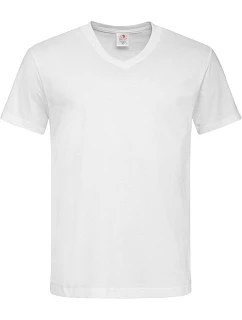 Stedman Classic-T Tričko s výstrihom do V 05.2300 biele