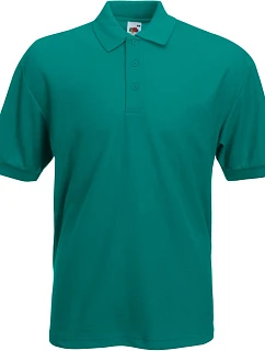 65/35 Pique Polo Piqué polo model 22531216 emerald - Fruit of the Loom