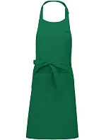 Kariban K 885 Zástera s náprsenkou 20.K885 kelly green