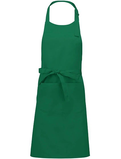 Kariban K 885 Zástera s náprsenkou 20.K885 kelly green