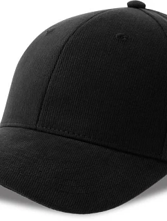 6 panelová kšiltovka z těžké bavlny black model 22450291 - Atlantis Headwear