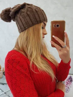 Milano fleecová čiapka K203 mocca