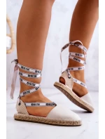 Dámské vázané espadrilky Big Star model 21577575 Béžová - Big Star Shoes